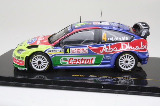 Ford Focus RS WRC, Monte Carlo 2008, J-M.Latvala, no.4