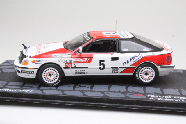 Toyota Celica GT-Four ST165, Catalunya 1991, A.Schwarz, no.5
