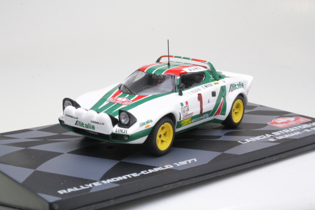 Lancia Stratos HF, 1st. Monte Carlo 1977, S.Munari, no.1 - Sulje napsauttamalla kuva