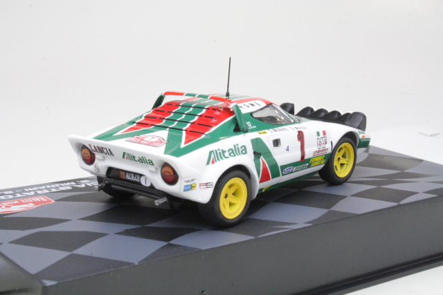 Lancia Stratos HF, 1st. Monte Carlo 1977, S.Munari, no.1 - Sulje napsauttamalla kuva