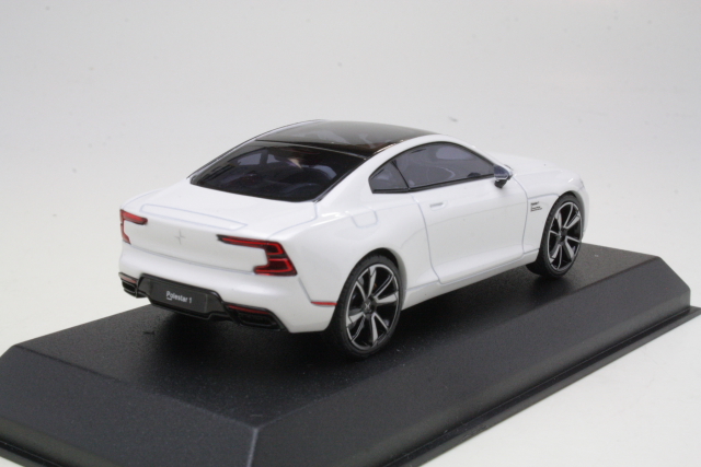 Polestar 1 Hybrid 2020, valkoinen - Sulje napsauttamalla kuva