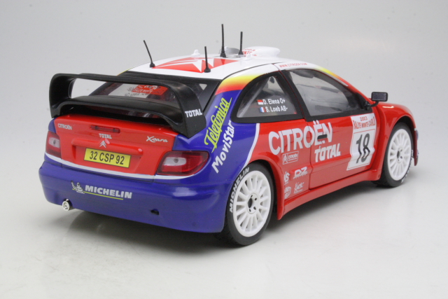 Citroen Xsara WRC, Monte Carlo 2003, S.Loeb, no.18 - Sulje napsauttamalla kuva