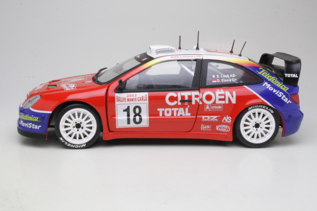 Citroen Xsara WRC, Monte Carlo 2003, S.Loeb, no.18 - Sulje napsauttamalla kuva