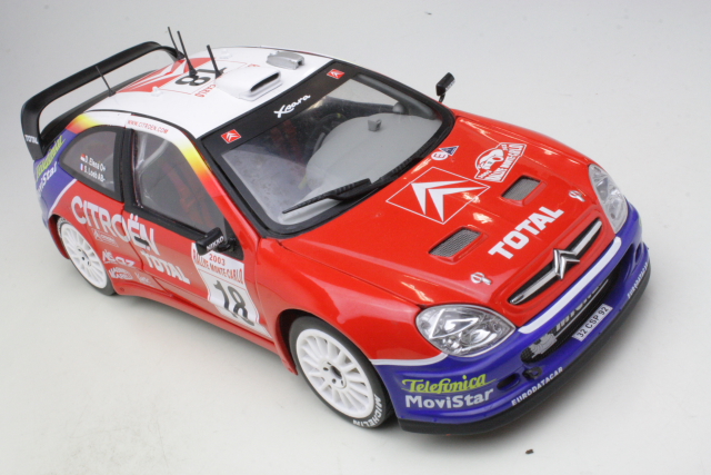 Citroen Xsara WRC, Monte Carlo 2003, S.Loeb, no.18 - Sulje napsauttamalla kuva