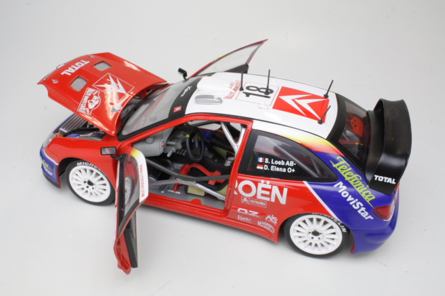 Citroen Xsara WRC, Monte Carlo 2003, S.Loeb, no.18 - Sulje napsauttamalla kuva