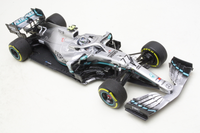 Mercedes AMG W10, 2nd. Chinese GP 2019, V.Bottas, no.77