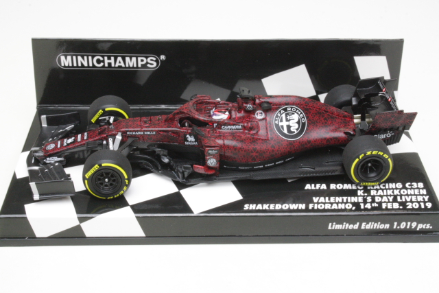 Alfa Romeo C38, Valentines day test 2019, K.Räikkönen