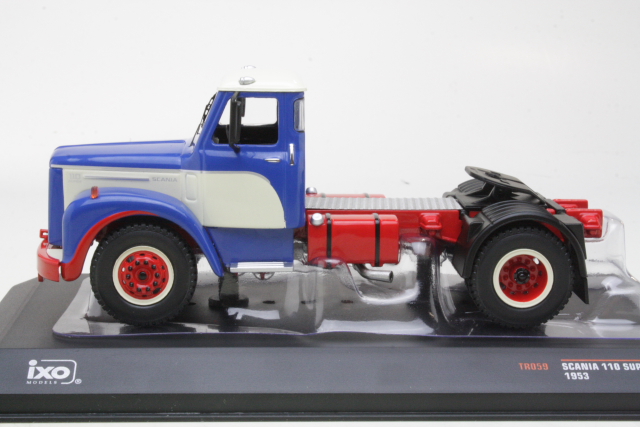 Scania 110 Super, sininen/valkoinen