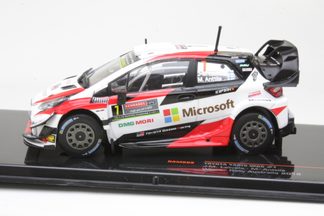 Toyota Yaris WRC, 1st. Australia 2018, J-M.Latvala, no.7 - Sulje napsauttamalla kuva