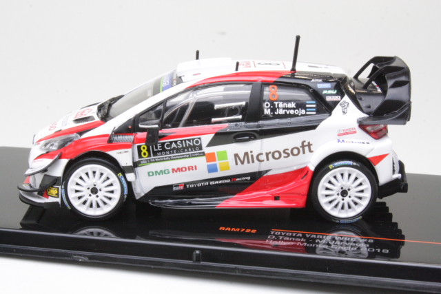 Toyota Yaris WRC, Monte Carlo 2019, O.Tänak, no.8