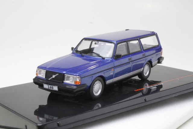 Volvo 240 Polar 1988, blue - Click Image to Close