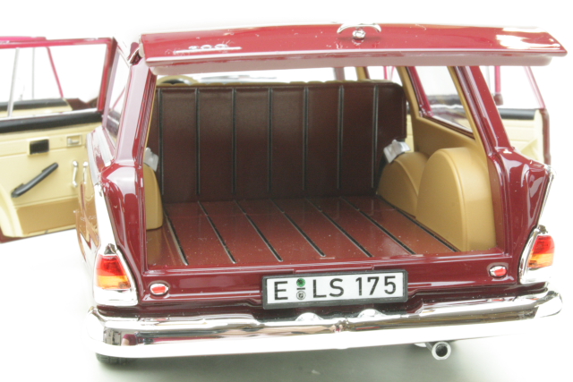 Mercedes 200 Universal (w110) 1966, tummanpunainen