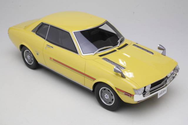 Toyota Celica GT Coupe (R22) 1970, yellow - Click Image to Close