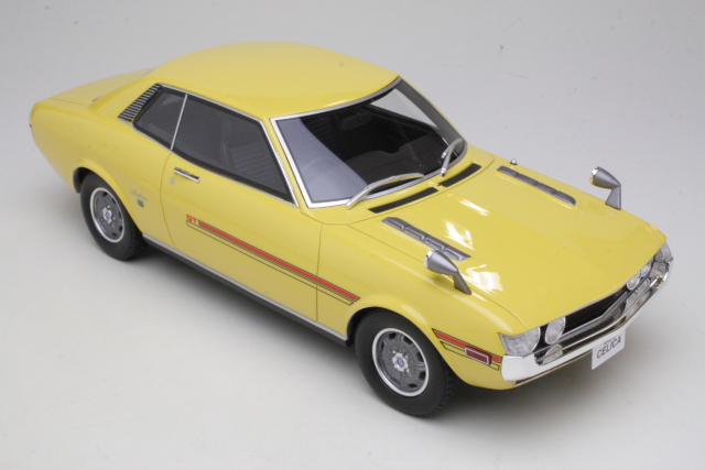 Toyota Celica GT Coupe (R22) 1970, yellow