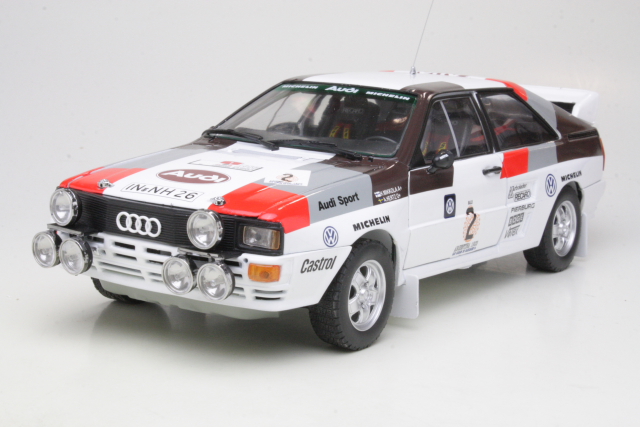 Audi Quattro A2, 1st. Argentina 1983, H.Mikkola, no.2 - Sulje napsauttamalla kuva