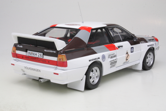 Audi Quattro A2, 1st. Argentina 1983, H.Mikkola, no.2 - Sulje napsauttamalla kuva