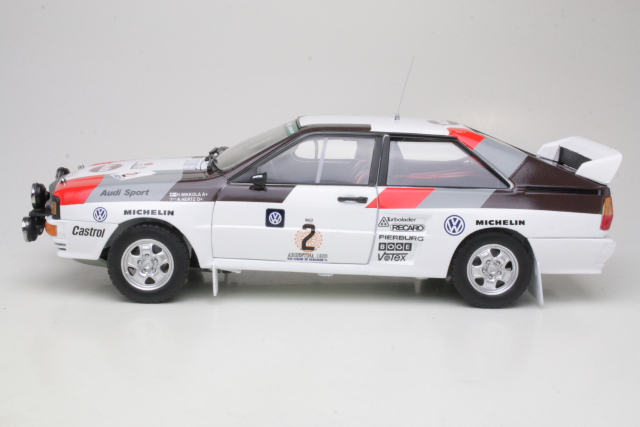 Audi Quattro A2, 1st. Argentina 1983, H.Mikkola, no.2 - Sulje napsauttamalla kuva