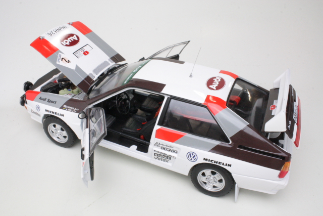 Audi Quattro A2, 1st. Argentina 1983, H.Mikkola, no.2 - Sulje napsauttamalla kuva