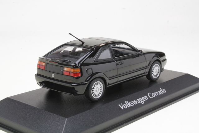 VW Corrado G60 1990, musta - Sulje napsauttamalla kuva