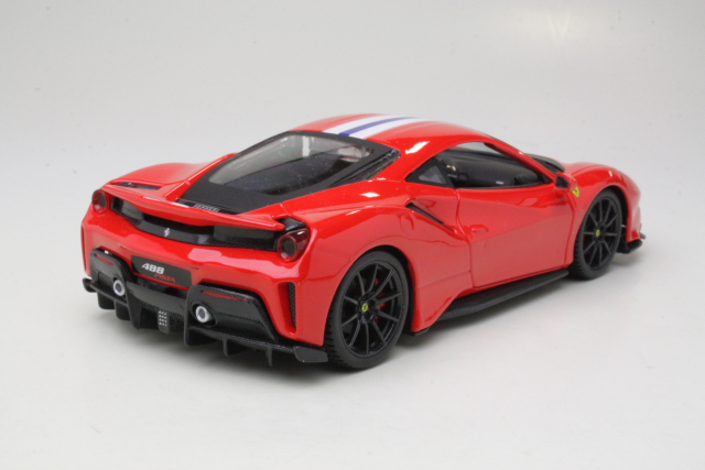 Ferrari 488 Pista 2018, punainen - Sulje napsauttamalla kuva