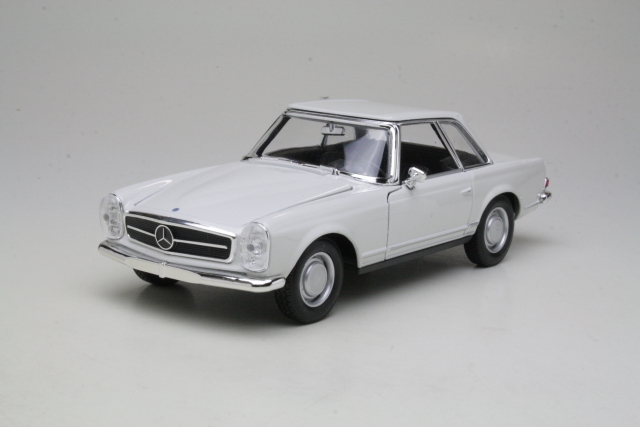Mercedes 230SL HT (w113) 1963, white