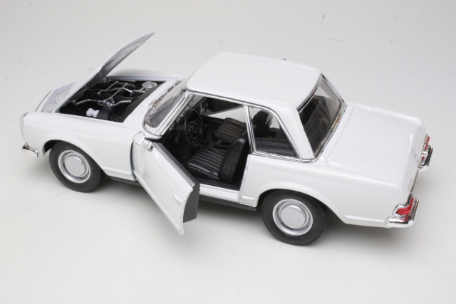 Mercedes 230SL HT (w113) 1963, white