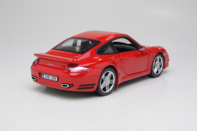 Porsche 911 (997) Turbo, punainen