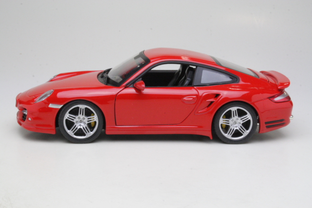 Porsche 911 (997) Turbo, punainen - Sulje napsauttamalla kuva