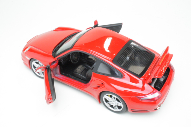 Porsche 911 (997) Turbo, punainen - Sulje napsauttamalla kuva