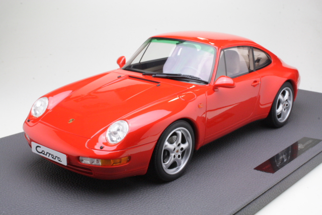 Porsche 911 (993) Carrera 2 Coupe 1994, punainen - Sulje napsauttamalla kuva