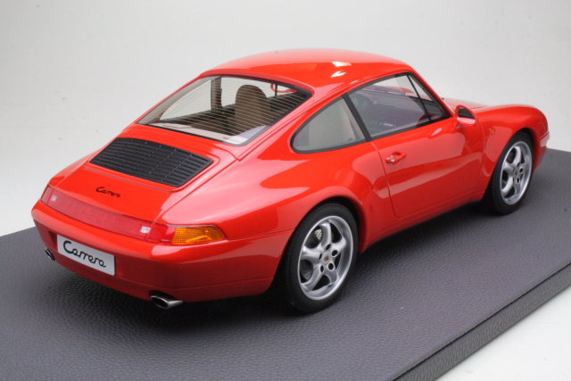 Porsche 911 (993) Carrera 2 Coupe 1994, punainen - Sulje napsauttamalla kuva