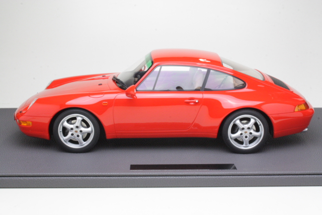 Porsche 911 (993) Carrera 2 Coupe 1994, punainen - Sulje napsauttamalla kuva