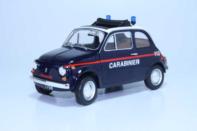 Fiat 500 Carabinieri 1965, black