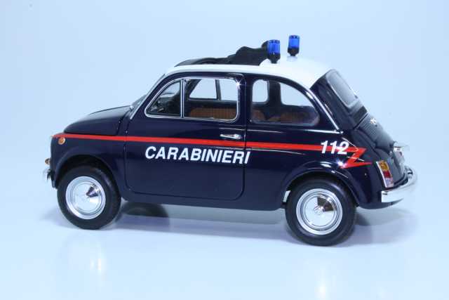 Fiat 500 Carabinieri 1965, black