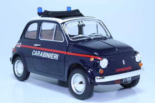 Fiat 500 Carabinieri 1965, black