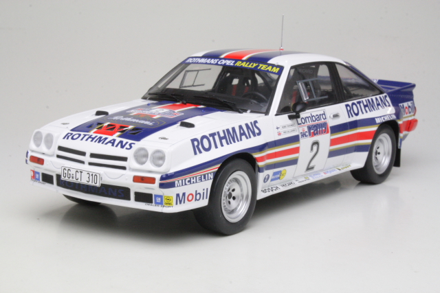 Opel Manta B 400, RAC 1983, H.Toivonen, no.2 - Sulje napsauttamalla kuva