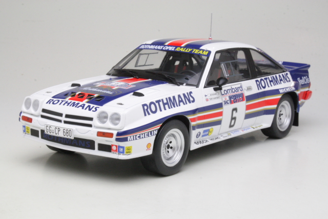 Opel Manta B 400, RAC 1983, A.Vatanen, no.6 - Sulje napsauttamalla kuva