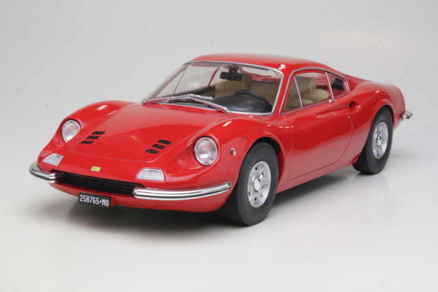 Ferrari Dino 246 GT 1969, punainen