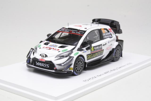 Toyota Yaris WRC, Sweden 2020, J-M.Latvala/J.Hänninen, no.10 - Sulje napsauttamalla kuva