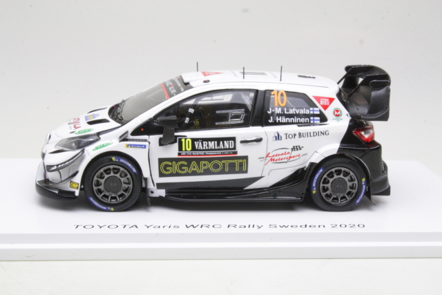 Toyota Yaris WRC, Sweden 2020, J-M.Latvala/J.Hänninen, no.10 - Sulje napsauttamalla kuva