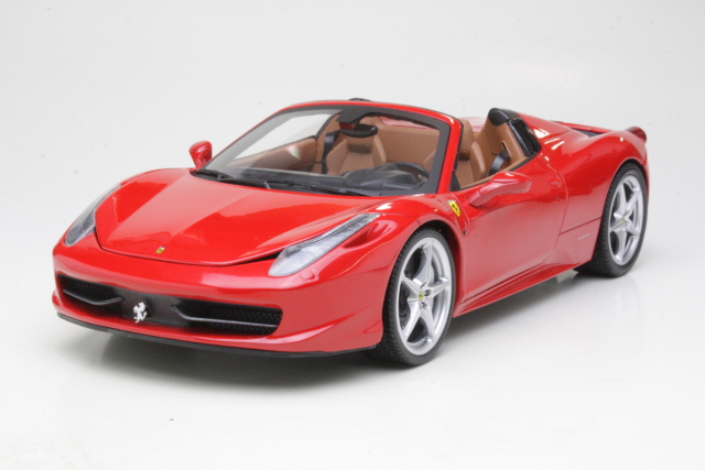 Ferrari 458 Italia Spider 2011, punainen