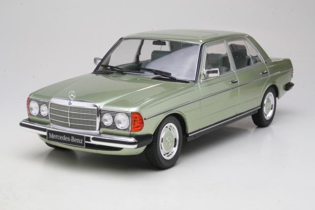 Mercedes 280E (w123) 1977, light green