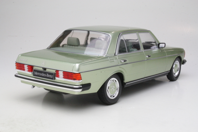 Mercedes 280E (w123) 1977, light green