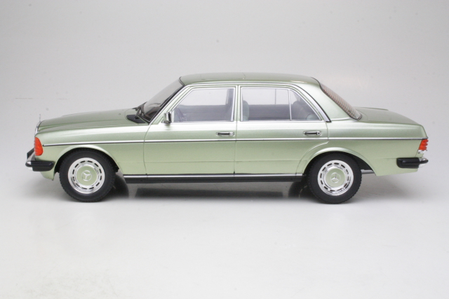 Mercedes 280E (w123) 1977, light green