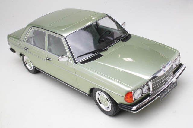 Mercedes 280E (w123) 1977, light green
