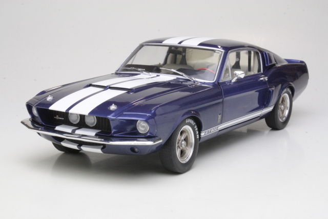 Ford Shelby Mustang GT500 1967, tummansininen - Sulje napsauttamalla kuva