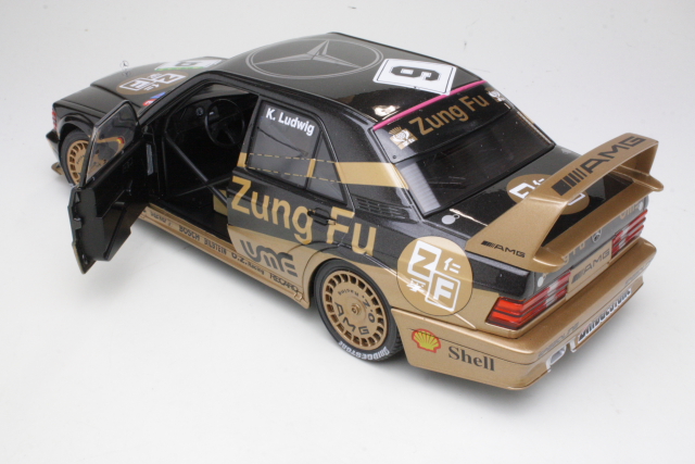 Mercedes 190E Evo2, DTM GP Macau 1991, K.Ludwig, no.9