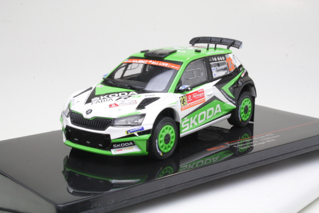 Skoda Fabia R5 EVO, Portugal 2019, K.Rovanperä, no.23 - Click Image to Close