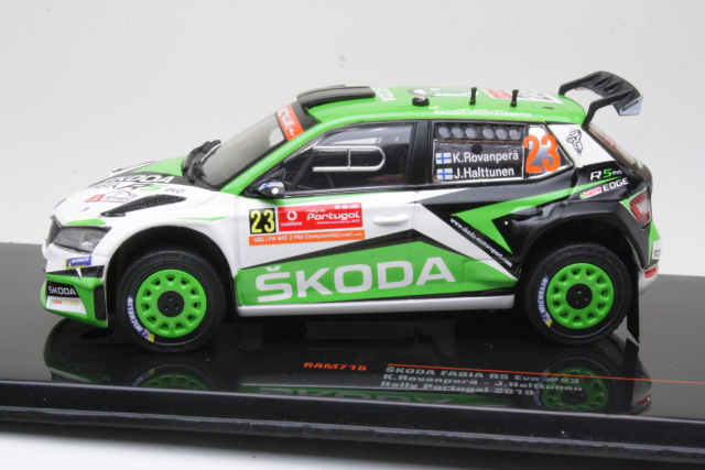 Skoda Fabia R5 EVO, Portugal 2019, K.Rovanperä, no.23