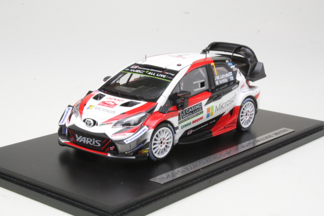 Toyota Yaris WRC, 3rd. Monte Carlo 2018, J.M.Latvala, no.7